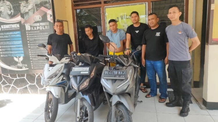 Polres Lhokseumawe Tangkap Pencuri Sepeda Motor di Tambon Tunong