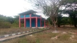 Foto Gedung Damkar Lhokseumawe yang terbengkalai

