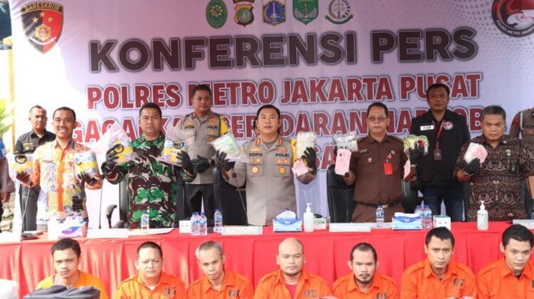 Polres Metro Jakarta Pusat Musnahkan 49,8Kg Narkotika