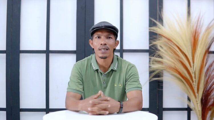 Anggota KPA Pidie, Hamdani alias Buraq Mila