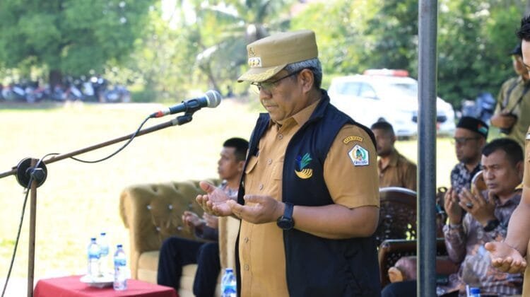 Pj Bupati Aceh Utara Kukuhkan Pengurus Kampung Siaga Bencana (KSB)