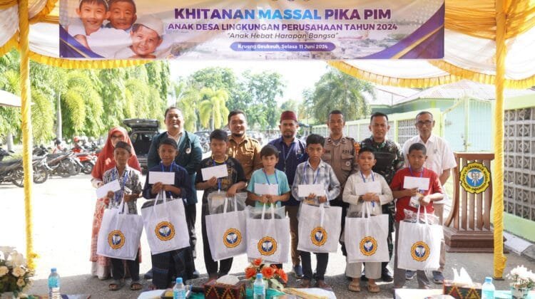 Gandeng RS PRIME, PT PIM Gelar Khitan Massal