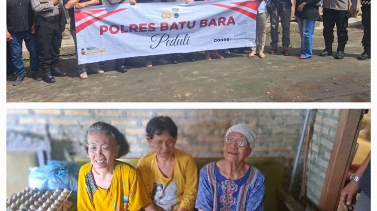 Bentuk Pelayanan Kepada Masyarakat, Kapolres Batu Bara Bantu Warga Tidak Mampu