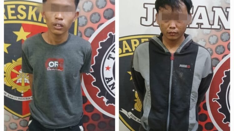 Kabur Ke Kisaran, Dua Pelaku Begal di Tanah Gambus Diciduk Sat Reskrim Polres Batu Bara di Kisaran