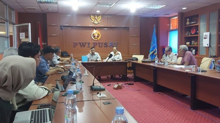 Ketum PWI Pimpin Rapat Persiapan Launching Anugerah Adinegoro