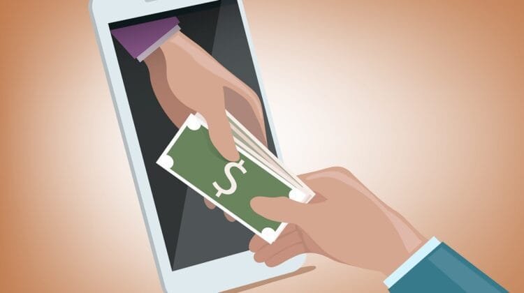 Ilustrasi pinjaman online. (pinjol). (ist)