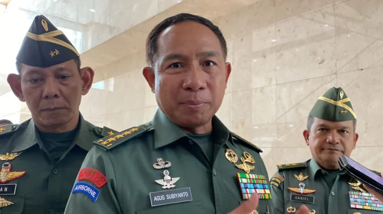 Panglima TNI, Jenderal Agus Subiyanto. (st)