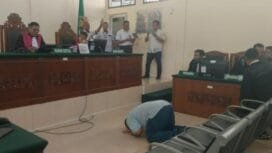 Divonis Bebas Perkara TPPO, Terbit Rencana Perangin-angin Sujud Syukur. (Foto: Istimewa)