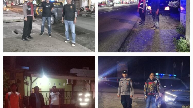 Pencegahan Gangguan Kamtibmas Jelang Pilkada: Patroli Intensif dari Polsek Batu Bara