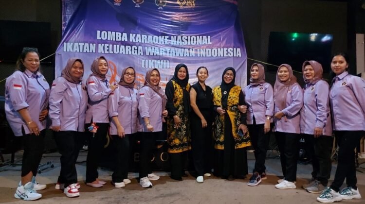 Berlangsung Meriah Lomba Karoke Keluarga Wartawan Indonesia