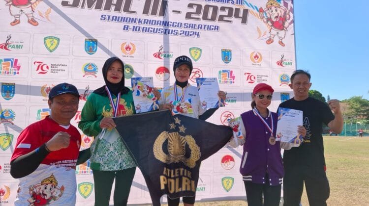 Lima Personel Polda Metro Jaya Raih Medali di Ajang Masters Athletics Championships III