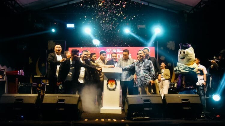 Peluncuran Jingle dan Maskot Pilkada Oleh KPU Dihadiri Seluruh Elemen Masyarakat