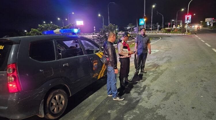 Antisipasi Balap Liar Dan Guantibmas, Polsek Indrapura Gelar Patroli