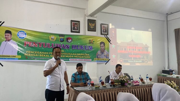Polres Batubara Sosialisasikan Bahaya Narkoba ke SMK Swasta Tengku Amir Hamzah