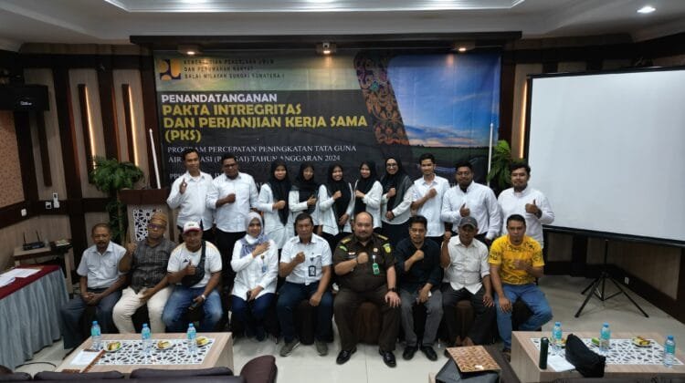 Balai PU Kementerian Aceh Adakan Kegiatan Penandatanganan Pakta Integritas Dan Perjanjian Kerja sama  
