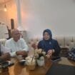 Ketua Panitia deklarasi Syahrul ST saat jumpa pers di Graha Coffee, Minggu (4/8)