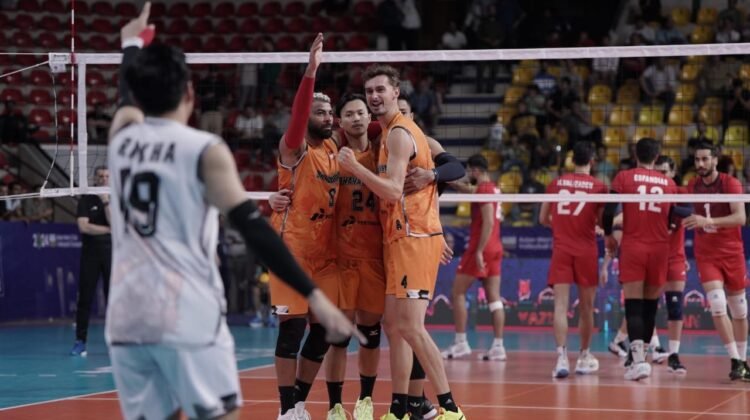 Tim Voli Bhayangkara Presisi Juara 3 AVC Men’s Club Championship 2024 di Iran