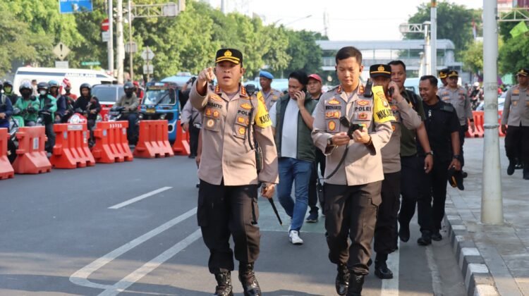 Polisi Kerahkan 1.321 Personel, Siap Amankan Pengundian Nomor Urut di KPUD DKI Jakarta
