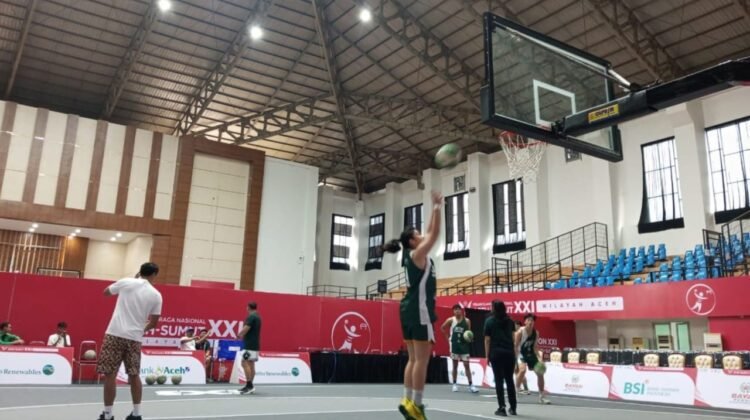 Basket 3×3 PON Aceh-Sumut 2024 Siap Digelar, 24 Tim Provinsi Bertanding Mulai 16 September