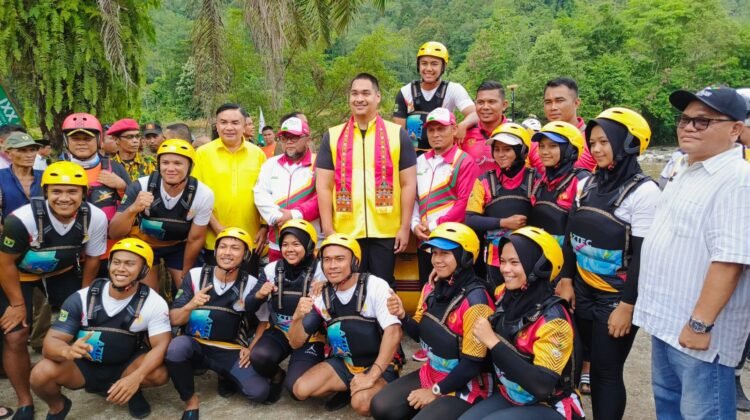 Menpora Menyempatkan Diri Tinjau Venue Arung Jeram PON Aceh-Sumut XXI di Aceh Tenggara