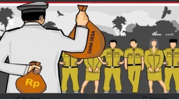 Dana Desa Kisam Kute Pasir Kecamatan Lawe Sumur Terindikasi Syarat KKN