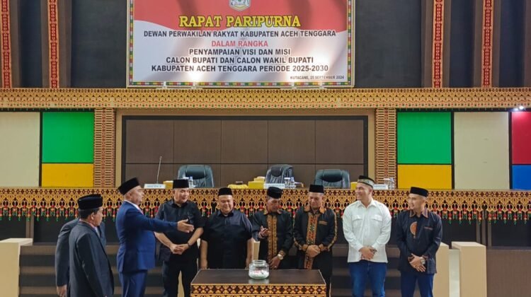 Visi dan Misi Pasangan Calon Bupati dan Wakil Bupati Aceh Tenggara Tahun 2025-2030
