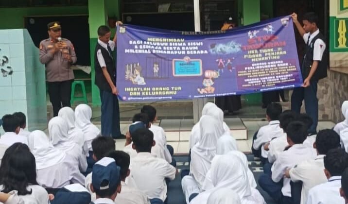 Cegah Tawuran Antar Pelajar, Polsek Cengkareng Sampaikan Edukasi Bahaya Tawuran