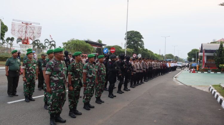 Apel Gabungan POLRES Bandara Soetta, Pam Kunjungan Paus Fransiskus dan Kedatangan delegasi International Sustainability Forum