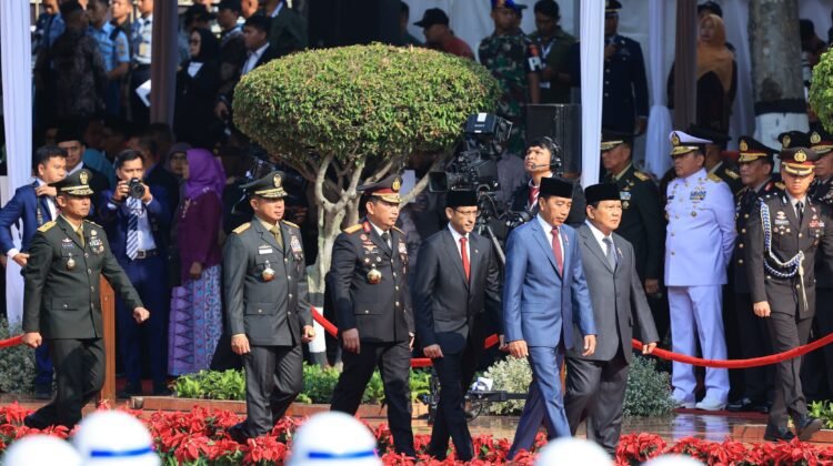 Presiden Jokowi Pimpin Upacara Hari Kesaktian Pancasila di Lubang Buaya, Kapolri Turut Mendampingi