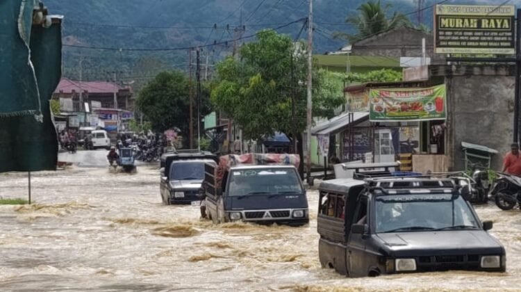 Puluhan Desa di Tujuh Kecamatan Aceh Tenggara Terendam Banjir