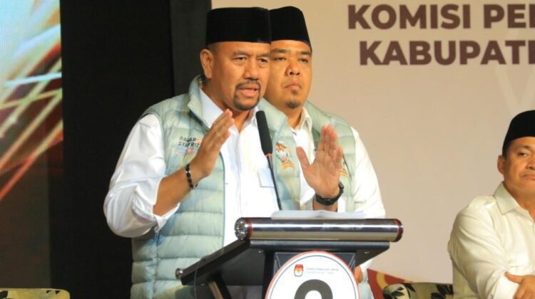 Politik Santun Tanpa Adu Dendam, Baharuddin-Syafrizal Ungkap Gagasan di Debat Bupati Batubara