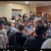 Foto-foto tangkapan layar yang diunggah ke jaringan medsos memperlihatkan kondisi rusuh di Kantor PWI Pusat, Jakarta, Selasa, 1 Oktober 2024. (Dok PWI Aceh)