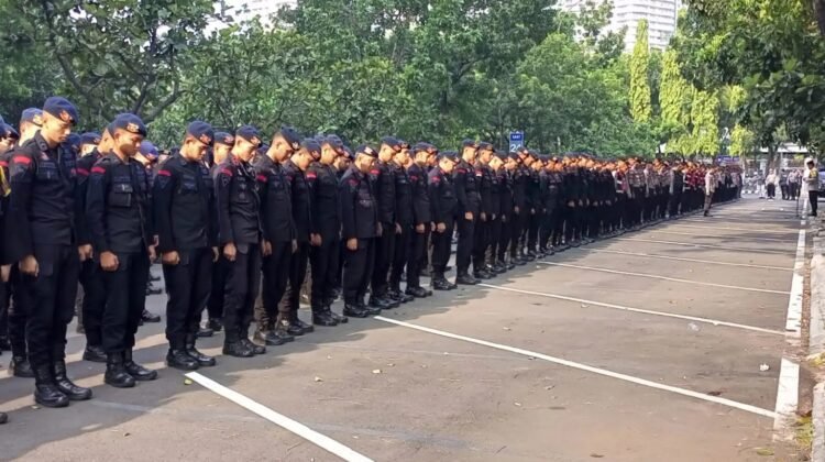 542 Personel Disiagakan Amankan Kampanye Cagub Dan Cawagub Jakarta Hari Ini