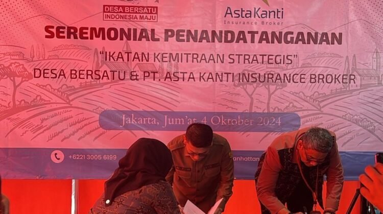 Kolaborasi DPP Desa Bersatu Dengan PT. Asta Kanti Insurance Broker Berikan Perlindungan Asuransi