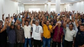 Mantan Kombatan GAM Batee Iliek dukung Bustami Hamzah - Syech Fadhil. (harianpaparazzi.com/Ist)