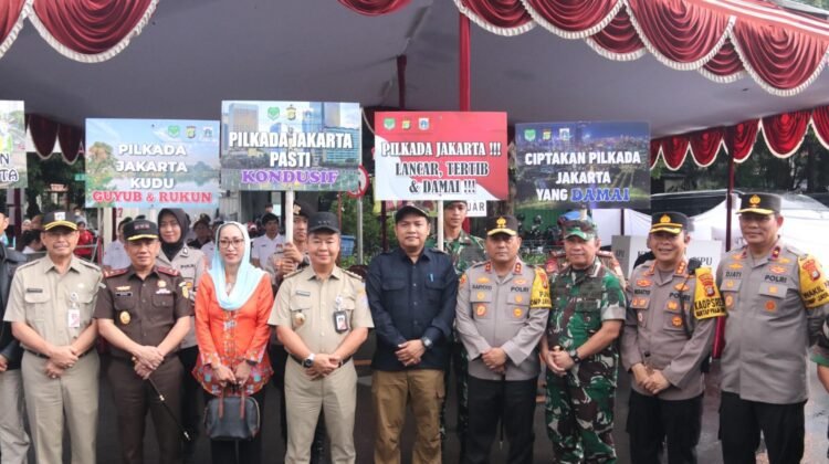 Pj Gubernur, Kapolda, dan Pangdam Jaya Tinjau Kesiapan TPS Pilkada 2024