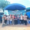 Bakti sosial bersama dinas kesehatan di desa Permata Muara