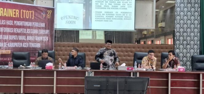 
					KIP Aceh Tenggara Gelar Training of Trainer kepada PPK