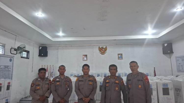 Pengamanan Kotak Suara Pilkada 2024: Polres Batu Bara Jaga Integritas Pemilu