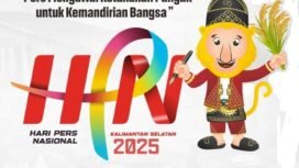 Logo Hari Pers Nasional (HPN) 2025 Kalimantan Selatan. (ist)