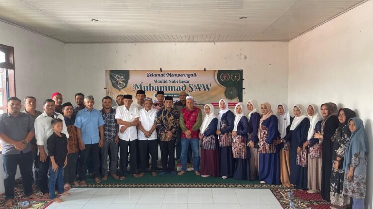 PWI dan IKWI Lhokseumawe Gelar Peringatan Maulid Nabi Muhammad SAW 1446 H