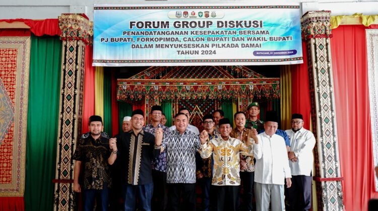 3 Paslon Bupati Hadiri Forum Group Diskusi Menuju Pilkada Damai 2024