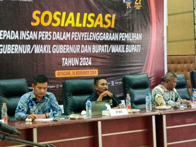 
					KIP Aceh Tenggara Ajak Pers Berperan Aktif Sukseskan Pilkada 2024