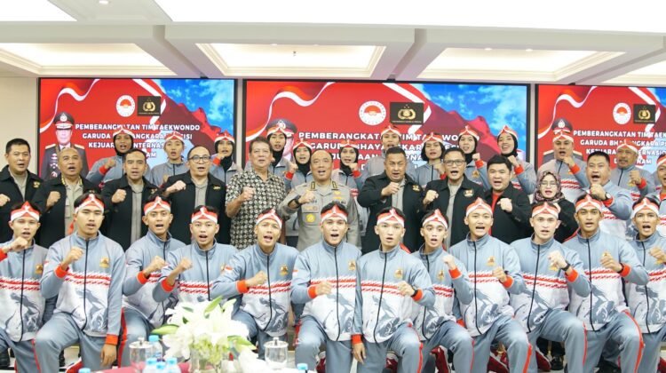 Tim Taekwondo Garbha Presisi Ke Vietnam, Irwasum Polri: Jaga Nama Baik Institusi dan Negara, Junjung Sportivitas