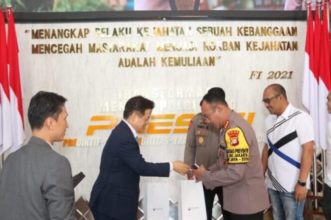 
					Polda Metro Jaya Terima Kunjungan Delegasi Korean National Police Commission