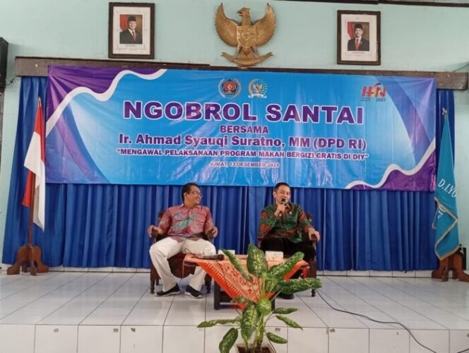 
					Senator Ahmad Syauqi Soeratno Serap Aspirasi Masyarakat DIY, Terkait Program Makan Bergizi Gratis