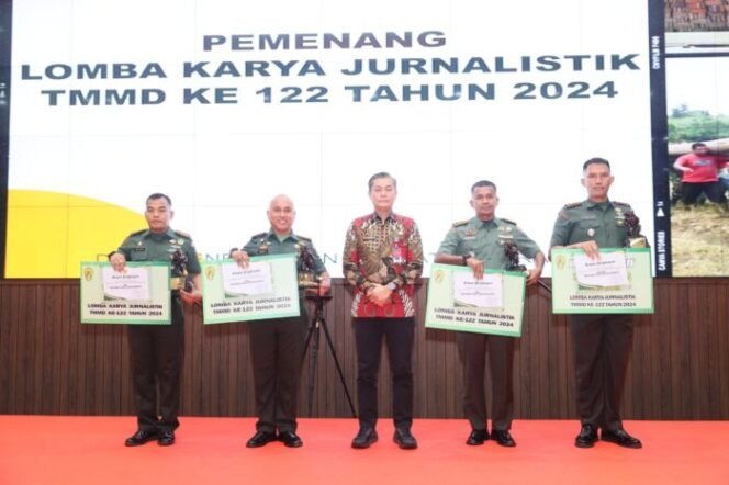 
					Kodim 0103/Aceh Utara Raih Juara 3 Lomba Karya Jurnalistik TMMD Ke-122