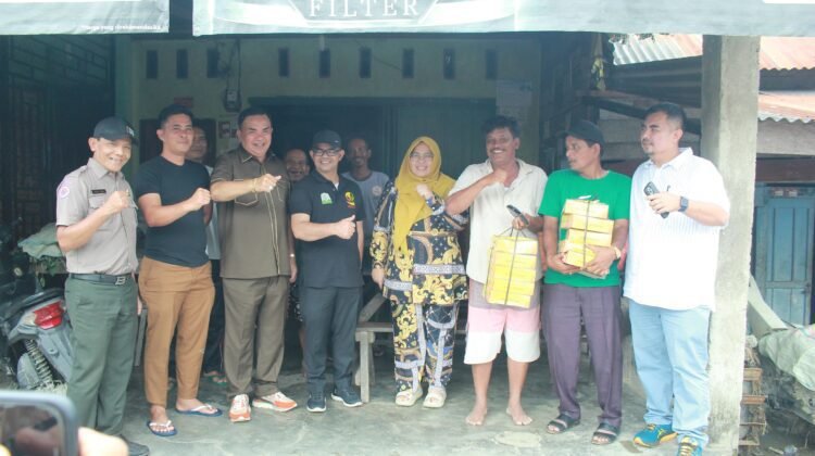 Taufik Tinjau Lokasi dan Dialog Bersama Masyarakat Korban Banjir