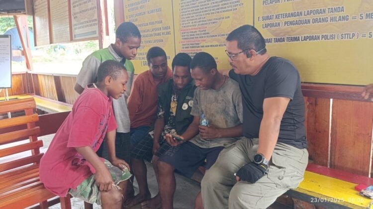 Wakaops Damai Cartenz-2025 Berbagi Keceriaan dengan Anak-Anak Yalimo