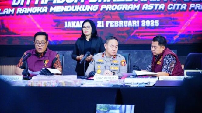 
					Bareskrim Polri Bongkar Jaringan Judi Online Internasional 1XBET, 9 Tersangka Diamankan